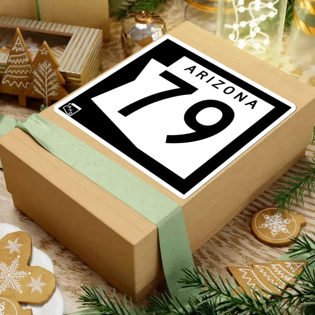 Arizona 79 1973 (Arizona) (Road Sign) STICKER Vinyl Kiss-Cut Decal - The Sticker Space