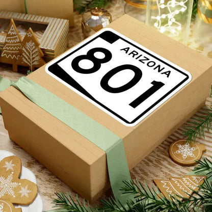 Arizona 801 (Arizona) (Road Sign) STICKER Vinyl Kiss-Cut Decal - The Sticker Space
