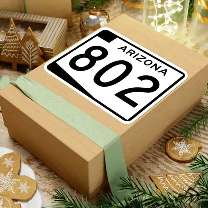 Arizona 802 (Arizona) (Road Sign) STICKER Vinyl Kiss-Cut Decal - The Sticker Space