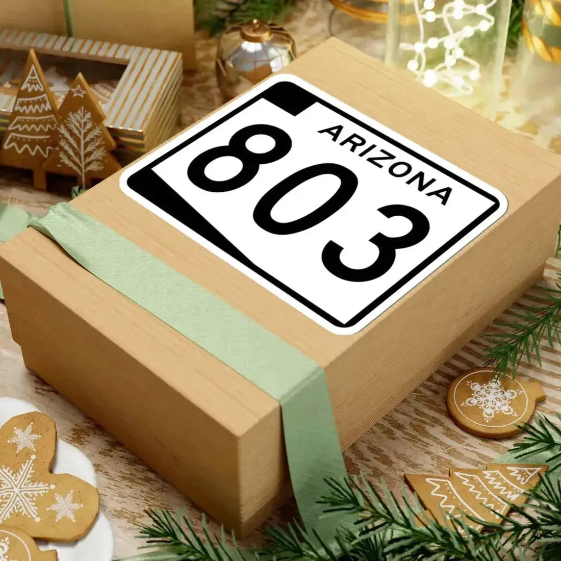 Arizona 803 (Arizona) (Road Sign) STICKER Vinyl Kiss-Cut Decal - The Sticker Space