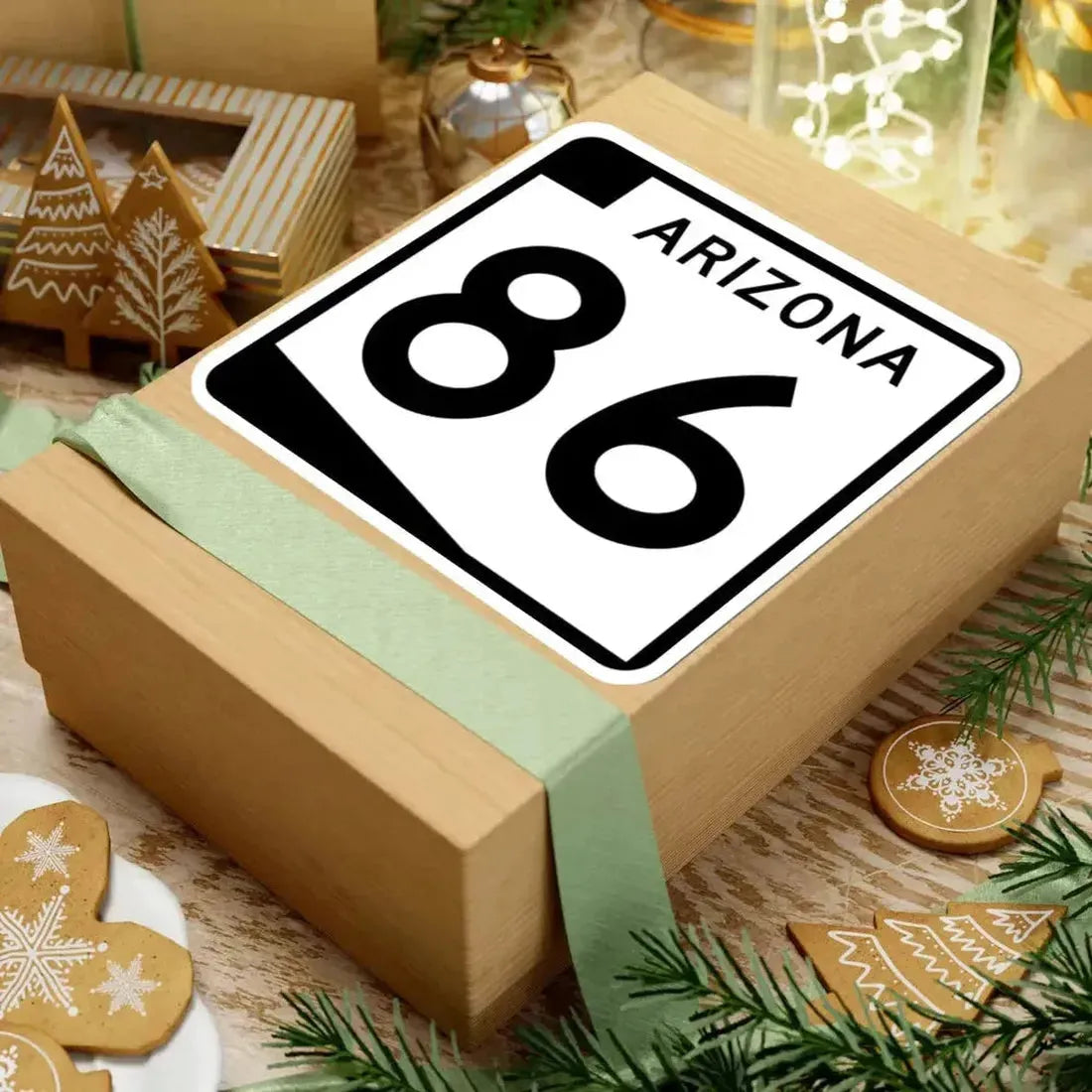 Arizona 86 (Arizona) (Road Sign) STICKER Vinyl Kiss-Cut Decal - The Sticker Space