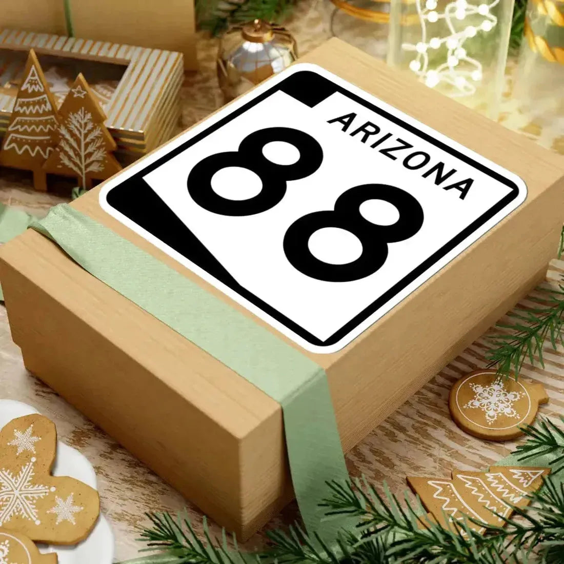 Arizona 88 (Arizona) (Road Sign) STICKER Vinyl Kiss-Cut Decal - The Sticker Space