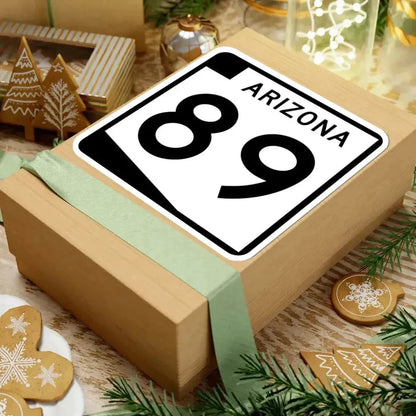 Arizona 89 (Arizona) (Road Sign) STICKER Vinyl Kiss-Cut Decal - The Sticker Space