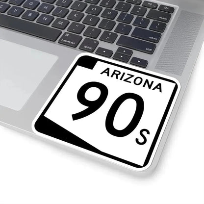 Arizona 90S (Arizona) (Road Sign) STICKER Vinyl Kiss-Cut Decal - The Sticker Space
