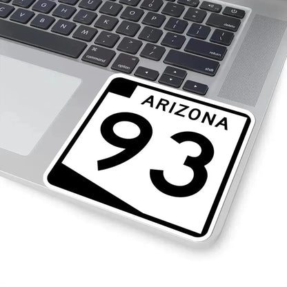 Arizona 93 (Arizona) (Road Sign) STICKER Vinyl Kiss-Cut Decal - The Sticker Space