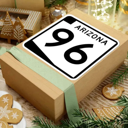 Arizona 96 (Arizona) (Road Sign) STICKER Vinyl Kiss-Cut Decal - The Sticker Space