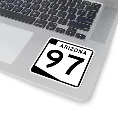 Arizona 97 (Arizona) (Road Sign) STICKER Vinyl Kiss-Cut Decal - The Sticker Space