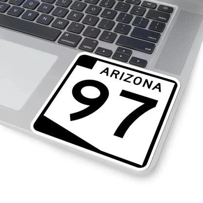 Arizona 97 (Arizona) (Road Sign) STICKER Vinyl Kiss-Cut Decal - The Sticker Space