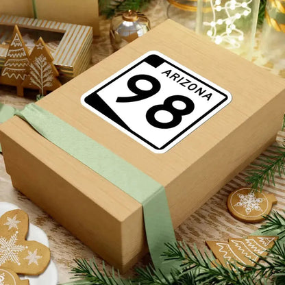 Arizona 98 (Arizona) (Road Sign) STICKER Vinyl Kiss-Cut Decal - The Sticker Space