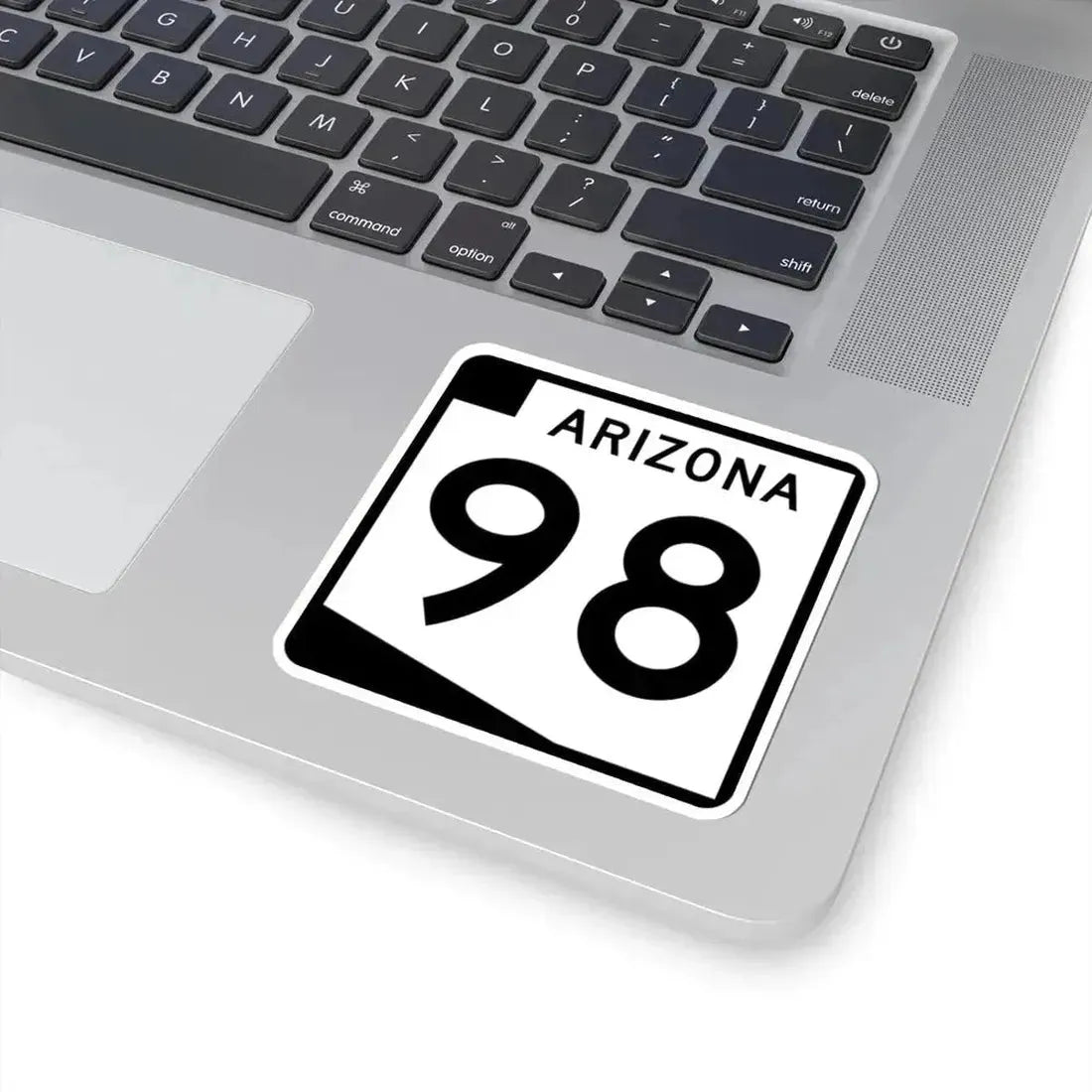Arizona 98 (Arizona) (Road Sign) STICKER Vinyl Kiss-Cut Decal - The Sticker Space