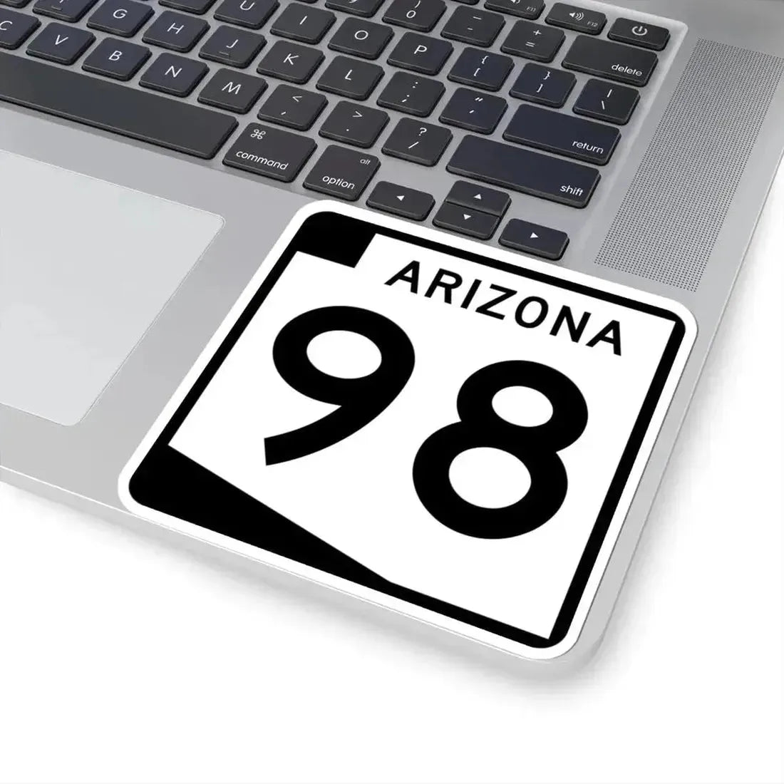 Arizona 98 (Arizona) (Road Sign) STICKER Vinyl Kiss-Cut Decal - The Sticker Space