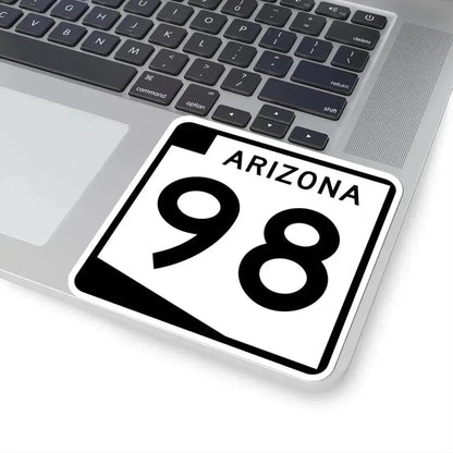 Arizona 98 (Arizona) (Road Sign) STICKER Vinyl Kiss-Cut Decal - The Sticker Space