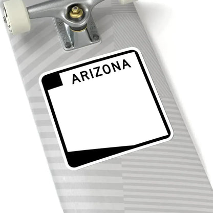 Arizona blank (Arizona) (Road Sign) STICKER Vinyl Kiss-Cut Decal - The Sticker Space