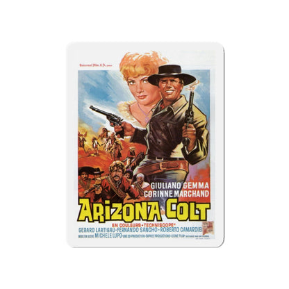 ARIZONA COLT 1966 Movie Poster - Die-Cut Magnet-5" x 5"-The Sticker Space