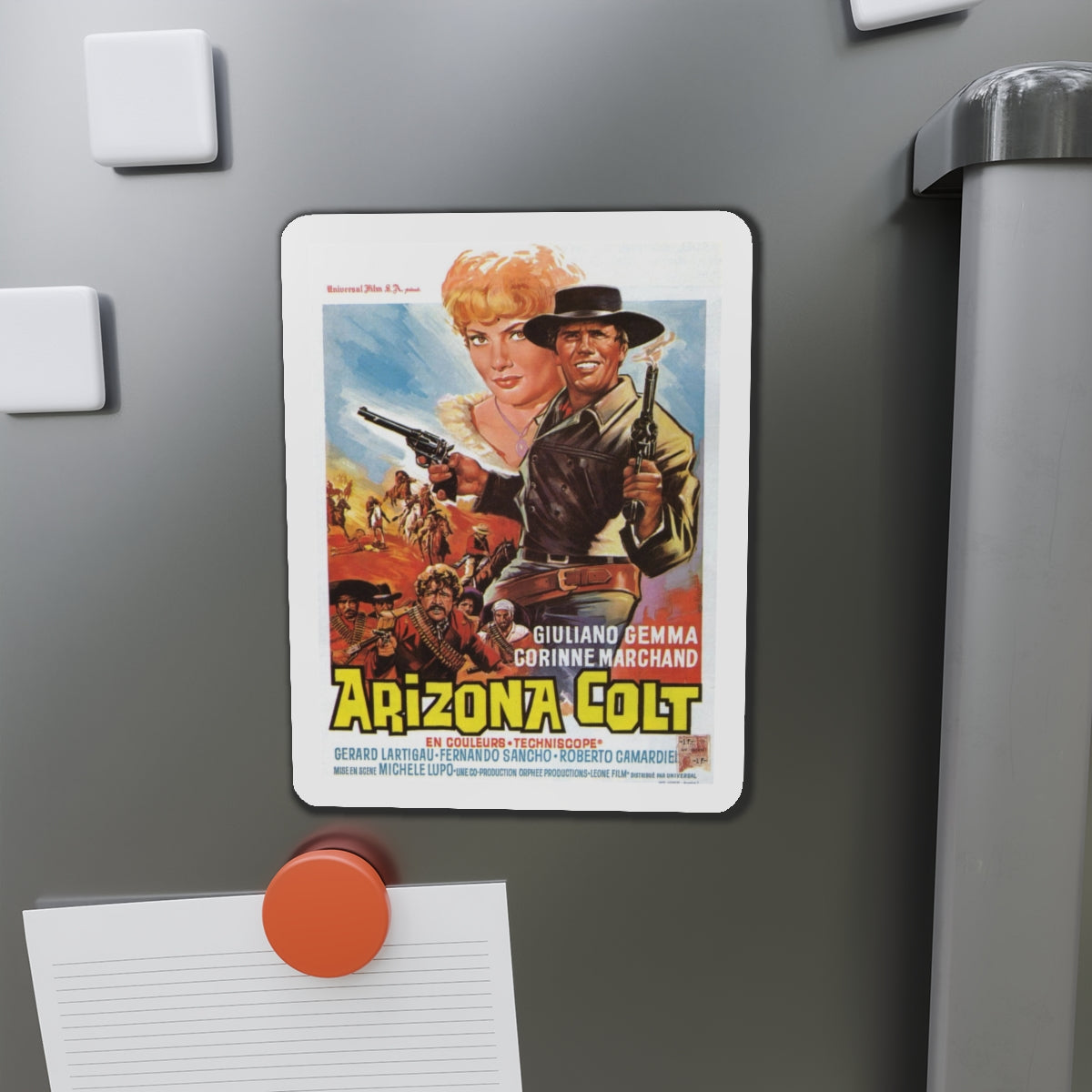 ARIZONA COLT 1966 Movie Poster - Die-Cut Magnet-The Sticker Space