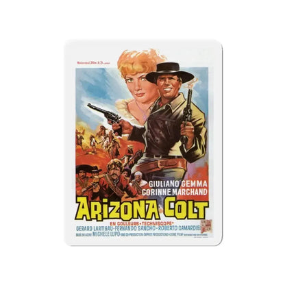 ARIZONA COLT 1966 Movie Poster - Refrigerator Magnet 4 Inch - The Sticker Space