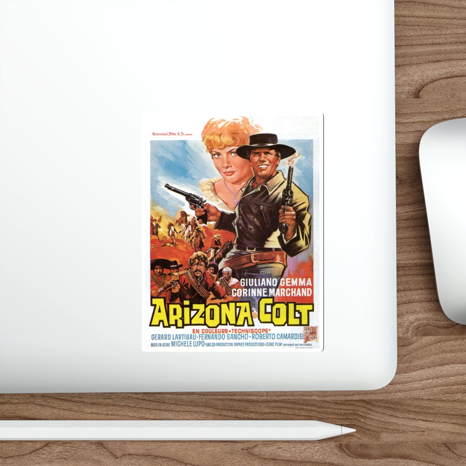 ARIZONA COLT 1966 Movie Poster STICKER Vinyl Die-Cut Decal-The Sticker Space