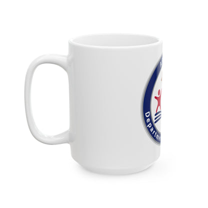 Arizona Department of Education - White Coffee Mug-The Sticker Space