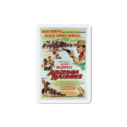 Arizona Raiders 1965 Movie Poster Refrigerator Magnet 3 Inch - The Sticker Space