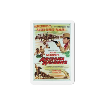 Arizona Raiders 1965 Movie Poster Refrigerator Magnet 4 Inch - The Sticker Space