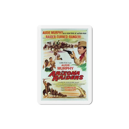 Arizona Raiders 1965 Movie Poster Refrigerator Magnet 4 Inch - The Sticker Space
