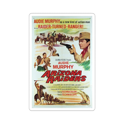 Arizona Raiders 1965 Movie Poster STICKER Vinyl Die-Cut Decal-4 Inch-The Sticker Space
