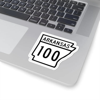 Arkansas 100 1948 (Arkansas) (Road Sign) STICKER Vinyl Kiss-Cut Decal - The Sticker Space