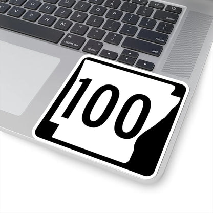Arkansas 100 1970 (Arkansas) (Road Sign) STICKER Vinyl Kiss-Cut Decal - The Sticker Space