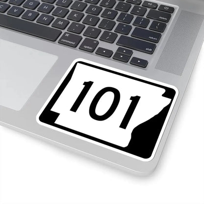 Arkansas 101 (Arkansas) (Road Sign) STICKER Vinyl Kiss-Cut Decal - The Sticker Space