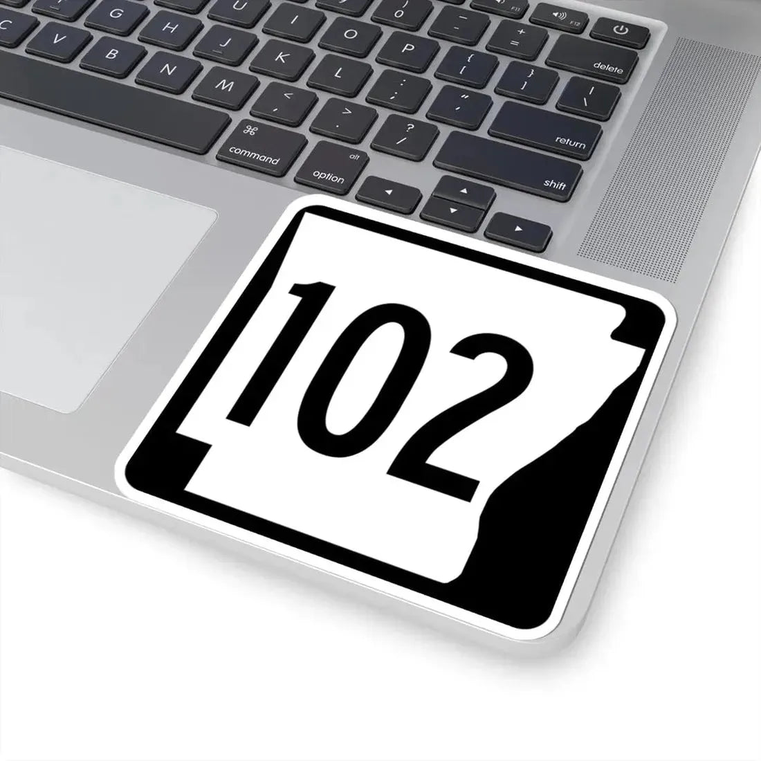 Arkansas 102 1970 (Arkansas) (Road Sign) STICKER Vinyl Kiss-Cut Decal - The Sticker Space