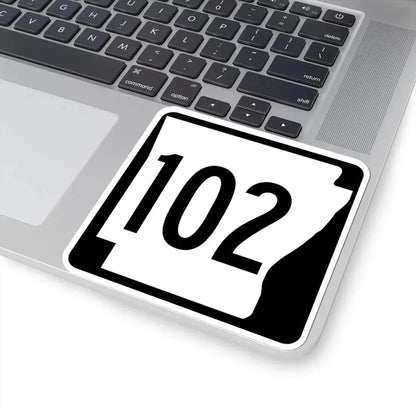 Arkansas 102 1970 (Arkansas) (Road Sign) STICKER Vinyl Kiss-Cut Decal - The Sticker Space