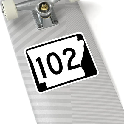 Arkansas 102 (Arkansas) (Road Sign) STICKER Vinyl Kiss-Cut Decal - The Sticker Space