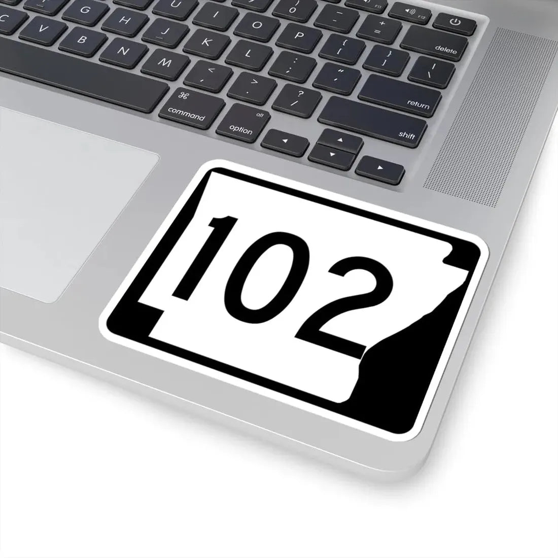 Arkansas 102 (Arkansas) (Road Sign) STICKER Vinyl Kiss-Cut Decal - The Sticker Space