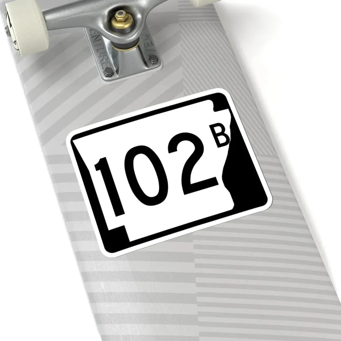 Arkansas 102B (Arkansas) (Road Sign) STICKER Vinyl Kiss-Cut Decal - The Sticker Space