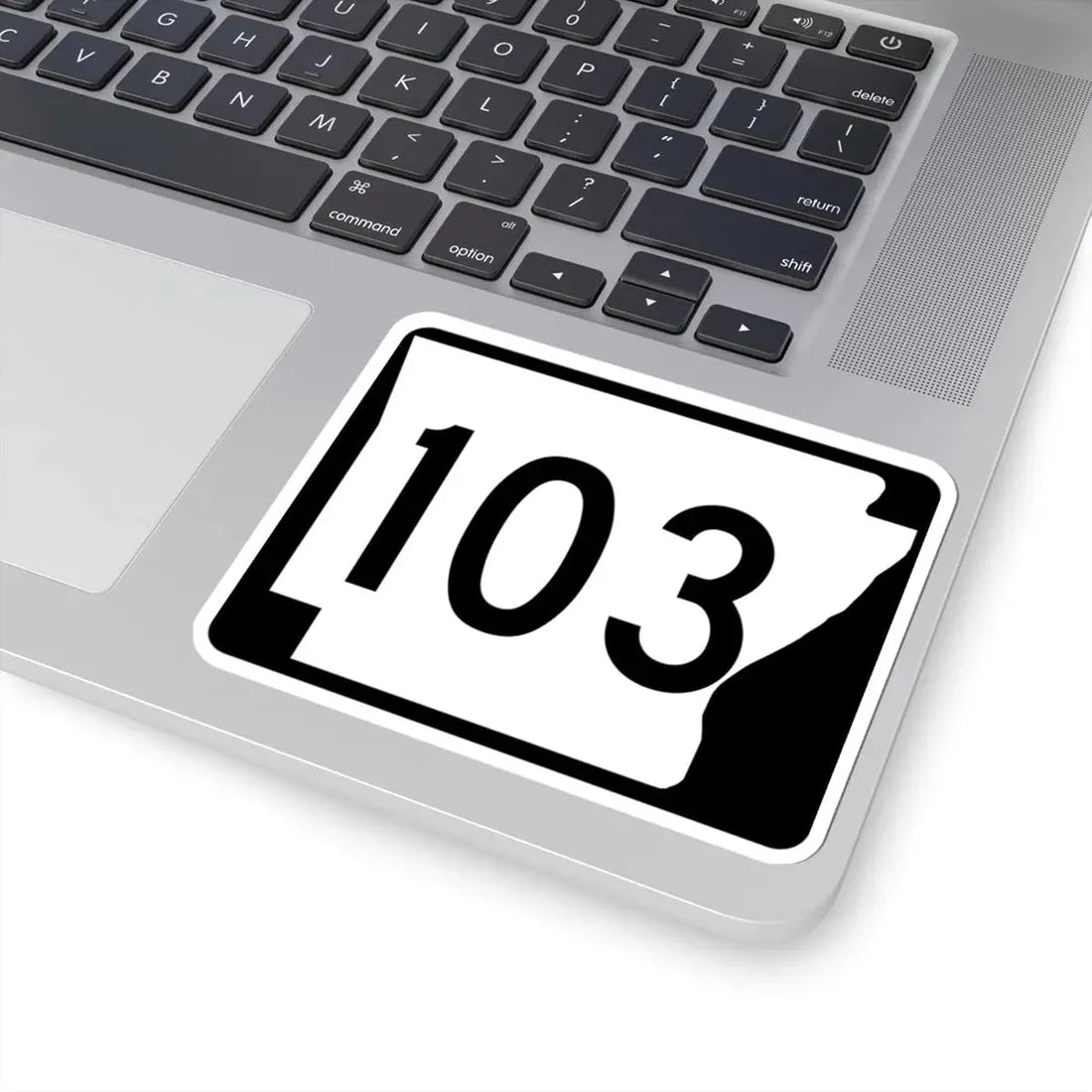 Arkansas 103 (Arkansas) (Road Sign) STICKER Vinyl Kiss-Cut Decal - The Sticker Space