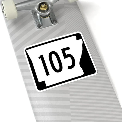 Arkansas 105 (Arkansas) (Road Sign) STICKER Vinyl Kiss-Cut Decal - The Sticker Space
