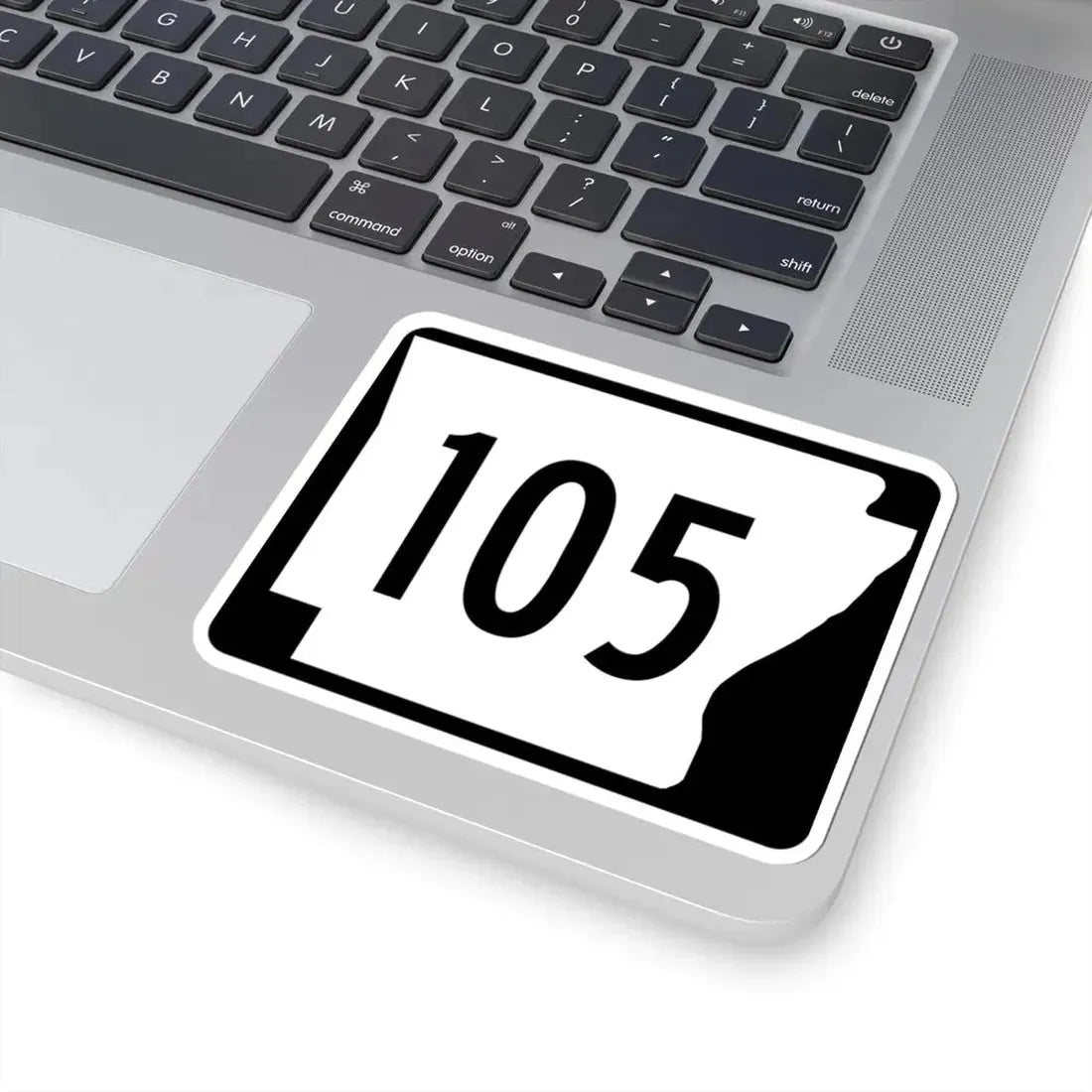 Arkansas 105 (Arkansas) (Road Sign) STICKER Vinyl Kiss-Cut Decal - The Sticker Space