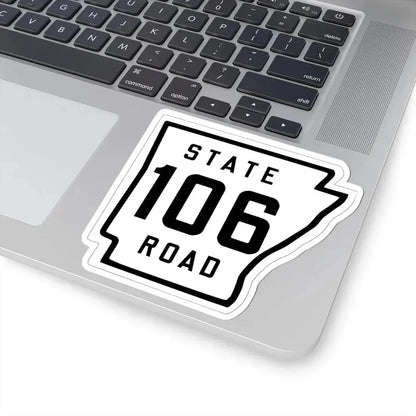 Arkansas 106 1926 (Arkansas) (Road Sign) STICKER Vinyl Kiss-Cut Decal - The Sticker Space
