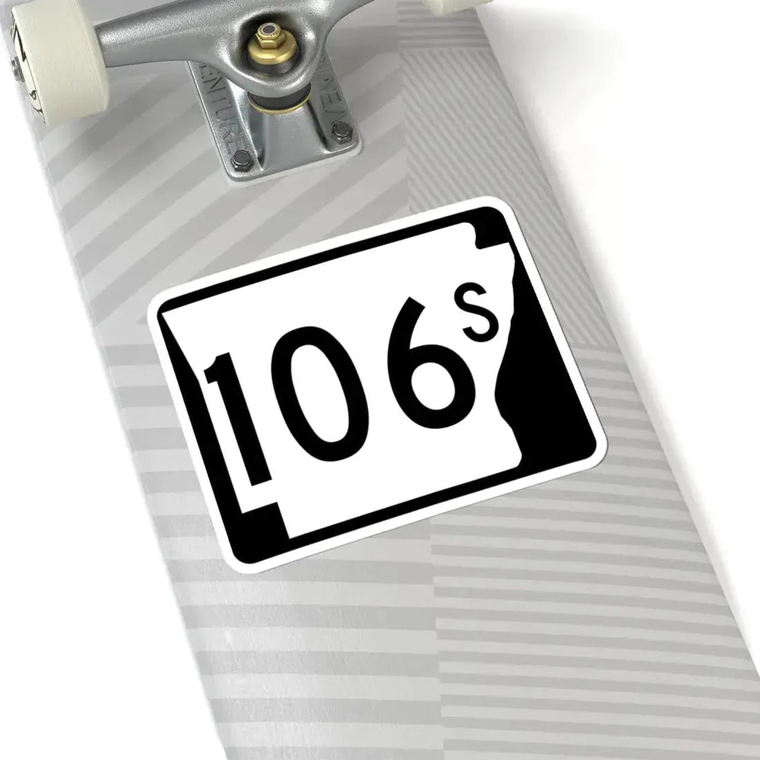 Arkansas 106S (Arkansas) (Road Sign) STICKER Vinyl Kiss-Cut Decal - The Sticker Space