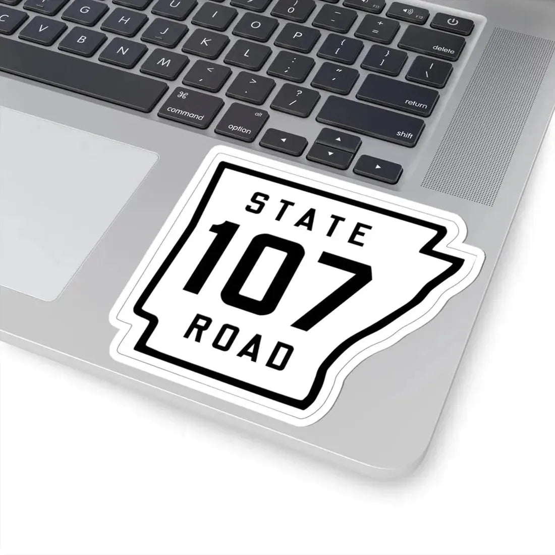 Arkansas 107 1926 (Arkansas) (Road Sign) STICKER Vinyl Kiss-Cut Decal - The Sticker Space