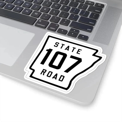 Arkansas 107 1926 (Arkansas) (Road Sign) STICKER Vinyl Kiss-Cut Decal - The Sticker Space