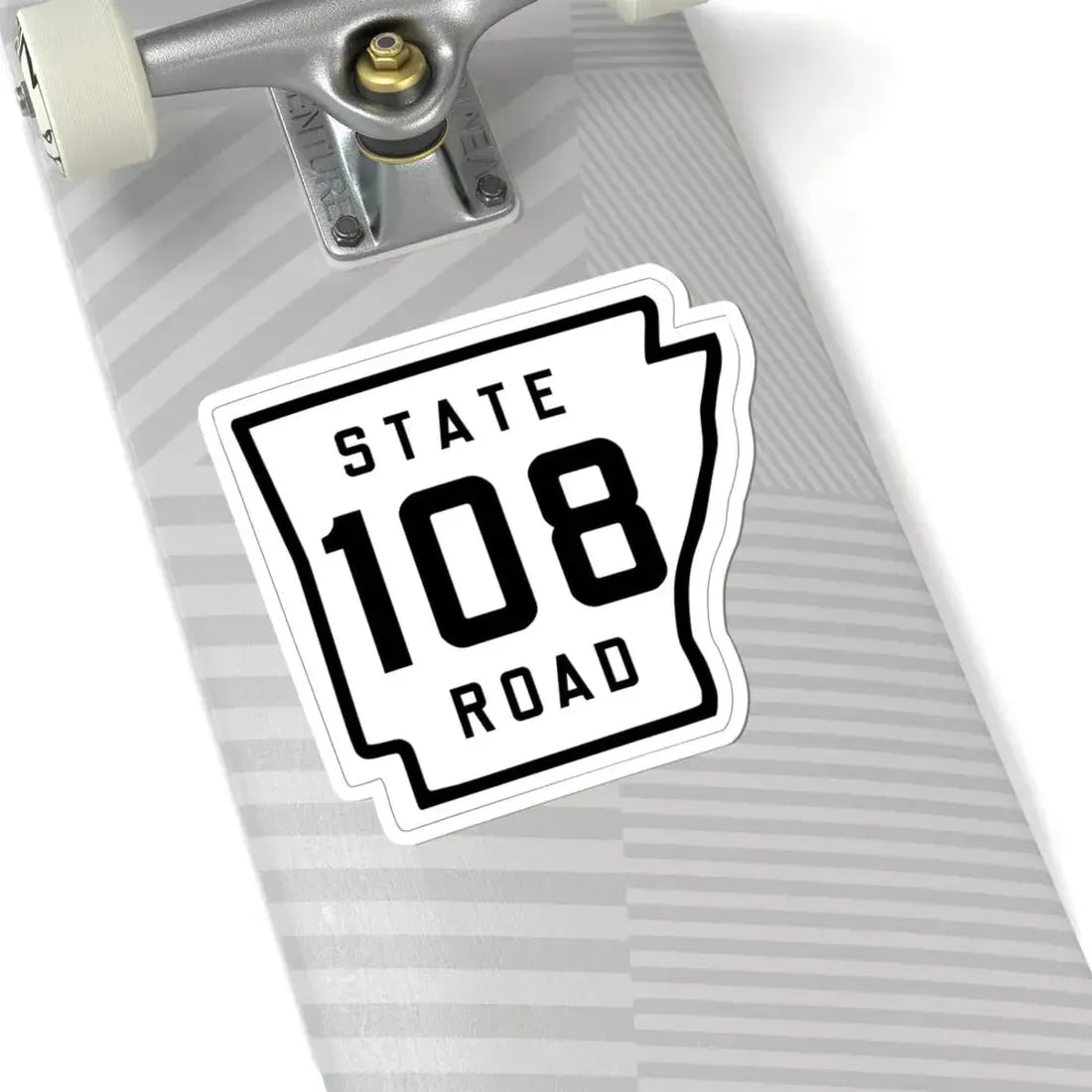 Arkansas 108 1926 (Arkansas) (Road Sign) STICKER Vinyl Kiss-Cut Decal - The Sticker Space