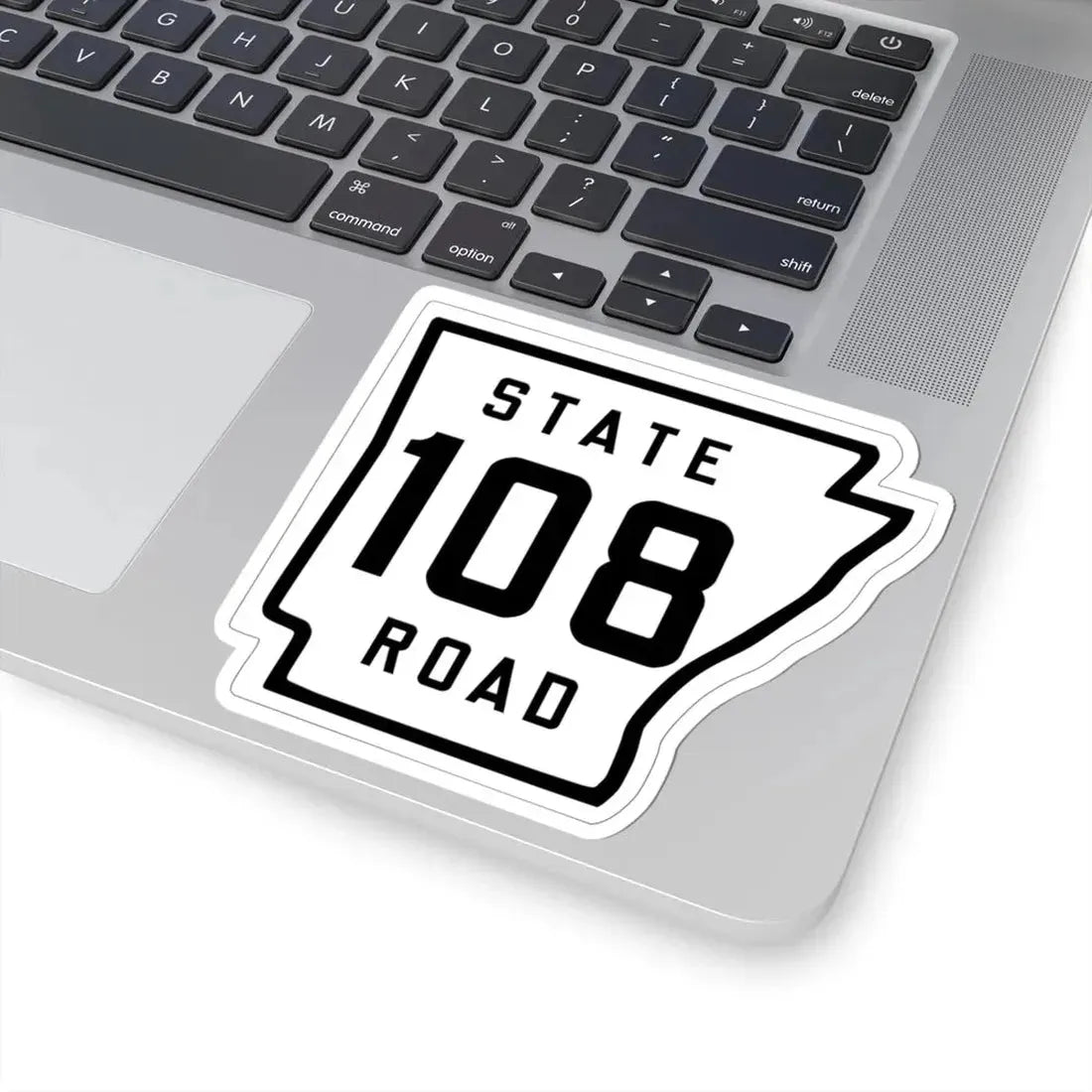 Arkansas 108 1926 (Arkansas) (Road Sign) STICKER Vinyl Kiss-Cut Decal - The Sticker Space