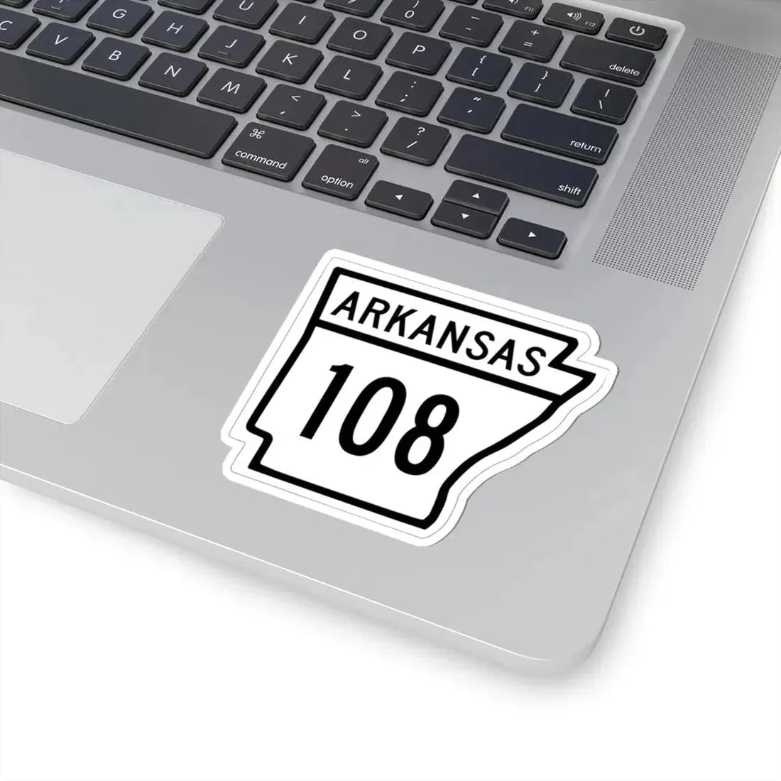 Arkansas 108 1948 (Arkansas) (Road Sign) STICKER Vinyl Kiss-Cut Decal - The Sticker Space
