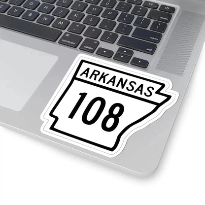 Arkansas 108 1948 (Arkansas) (Road Sign) STICKER Vinyl Kiss-Cut Decal - The Sticker Space