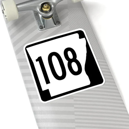 Arkansas 108 1970 (Arkansas) (Road Sign) STICKER Vinyl Kiss-Cut Decal - The Sticker Space