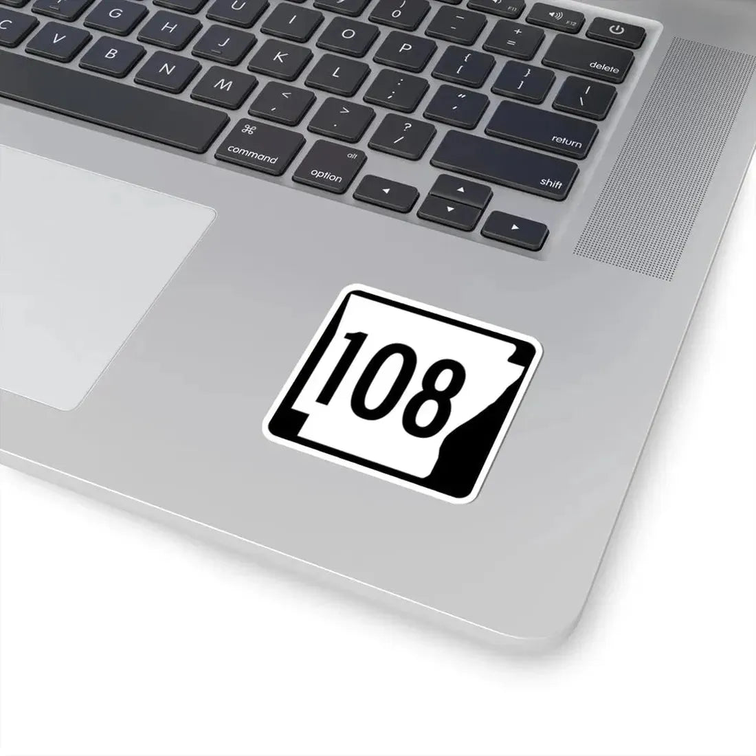 Arkansas 108 1970 (Arkansas) (Road Sign) STICKER Vinyl Kiss-Cut Decal - The Sticker Space