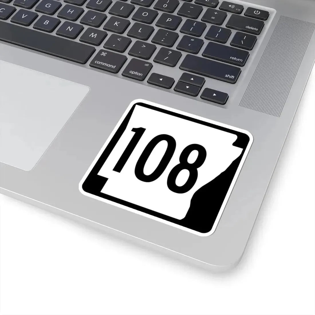 Arkansas 108 1970 (Arkansas) (Road Sign) STICKER Vinyl Kiss-Cut Decal - The Sticker Space