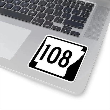 Arkansas 108 1970 (Arkansas) (Road Sign) STICKER Vinyl Kiss-Cut Decal - The Sticker Space