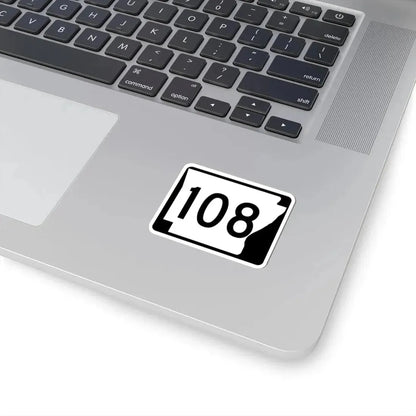 Arkansas 108 (Arkansas) (Road Sign) STICKER Vinyl Kiss-Cut Decal - The Sticker Space